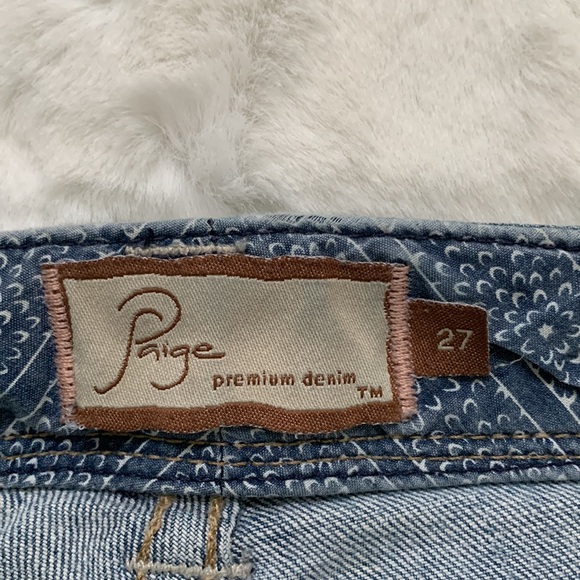 Paige Flared Lowrise Jeans - Picture 4 of 11